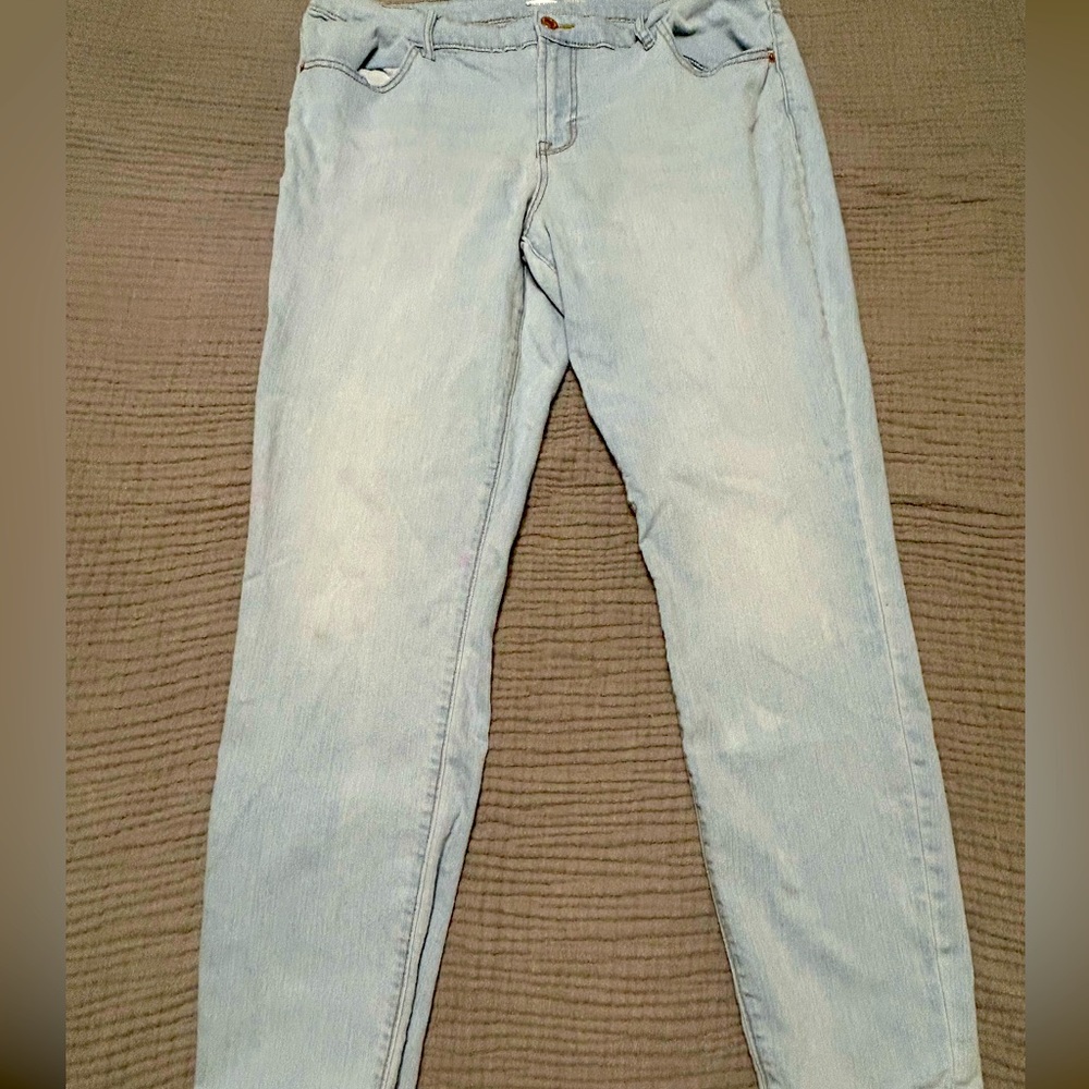 Light blue jeans